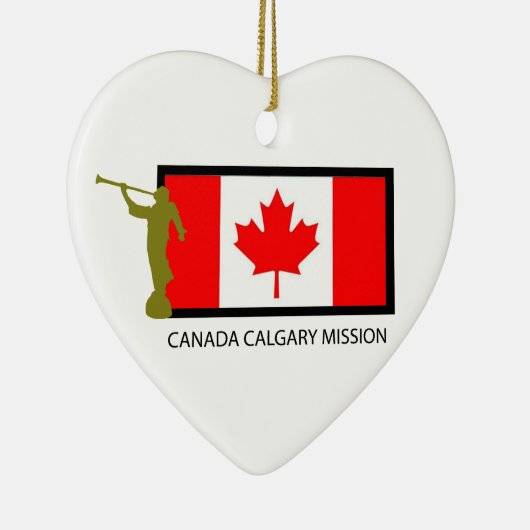 CANADA CALGARY MISSIE LDS CTR KERAMISCH ORNAMENT (Rechts)