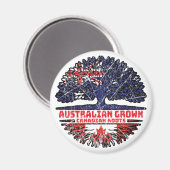 Canada Canada Australian Tree Roots Magneet (Voorkant / Achterkant)