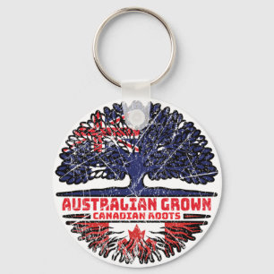 Canada Canada Australian Tree Roots Sleutelhanger