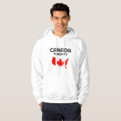 Canada, Canada, Canada, Canada, Canada, de vlag va Hoodie (Voorkant volledig)