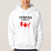 Canada, Canada, Canada, Canada, Canada, de vlag va Hoodie (Voorkant)