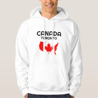 Canada, Canada, Canada, Canada, Canada, de vlag va Hoodie