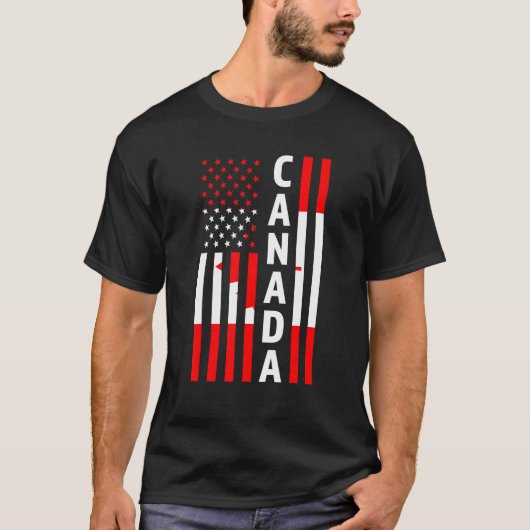 Canada Canada Canadees T-shirt (Voorkant)
