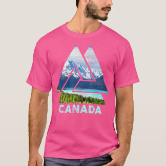 Canada Canadees Natuur buitenwandelend wandelings T-shirt