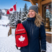 CANADA. Canadese esdoornblad. Patriottisch. Heupta Sling Bag