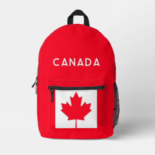 CANADA. Canadese esdoornblad vlag. Patriottisch. Bedrukte Rugzak