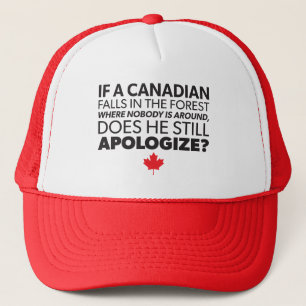 Canada, Canadese Humor - verontschuldig me - Trucker Pet