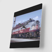 Canada, Canadese Pacific_Trains van de Wereld Vierkante Klok (Hoek)