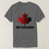 Canada Canadese pride Maple Leaf National Day ( T-shirt (Design voorkant)