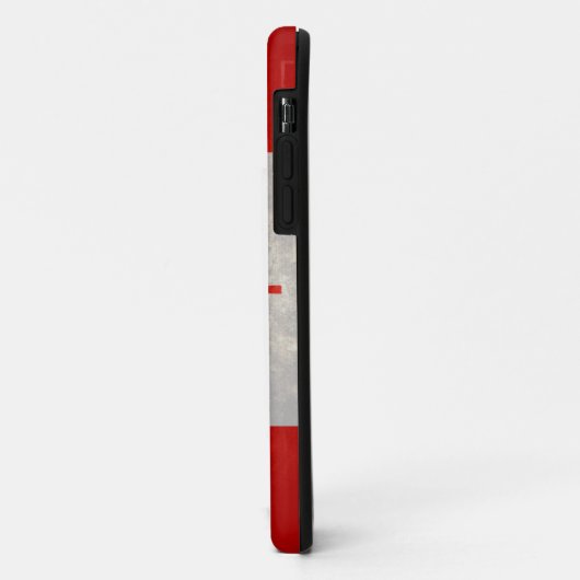Canada; Canadese vlag Case-Mate iPhone Case (Achterkant/links)