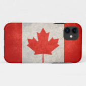 Canada; Canadese vlag Case-Mate iPhone Case (Achterkant (horizontaal))