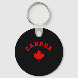 Canada Canadese Vlag Esdoornblad Logo Wandelen Ski Sleutelhanger