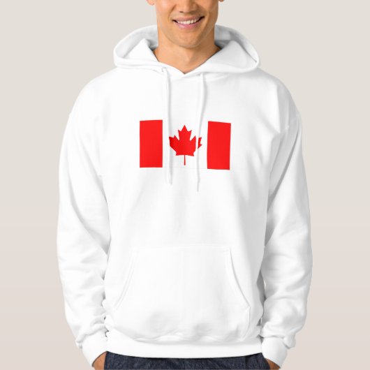 Canada - Canadese vlag Hoodie (Voorkant)