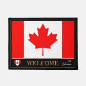 Canada & Canadese vlag huis matten / sport Welkom (Voorkant)