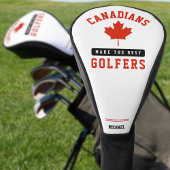 Canada Canadese Vlag Maple Leaf Beste Golfer Golfheadcover