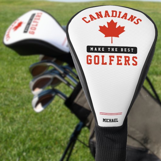 Canada Canadese Vlag Maple Leaf Beste Golfer Golfheadcover