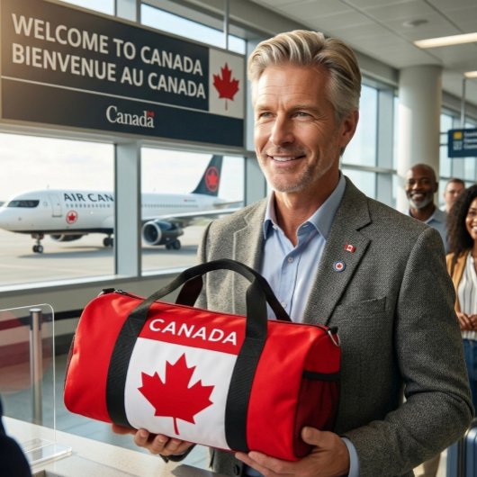 CANADA. Canadese vlag. Patriotisch.  Plunjezak