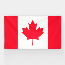 CANADA. Canadese vlag. Patriottisch extra groot Spandoek