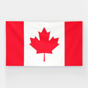 CANADA. Canadese vlag. Patriottisch Extra Groot Spandoek