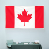 CANADA. Canadese vlag. Patriottisch extra groot Spandoek (Beurs)