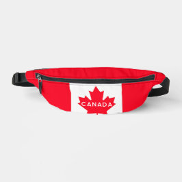 CANADA. Canadese vlag. Patriottisch. Fanny Pack Heuptasje