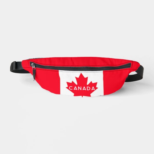 CANADA. Canadese vlag. Patriottisch. Fanny Pack Heuptasje (Voorkant)