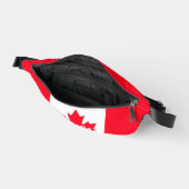 CANADA. Canadese vlag. Patriottisch. Fanny Pack Heuptasje (Open)