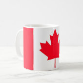 CANADA. Canadese vlag. Patriottisch. Koffiekop Koffiemok (Voorkant links)