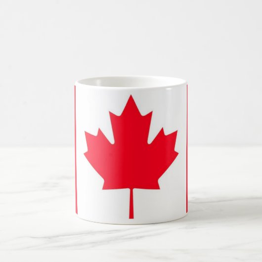 CANADA. Canadese vlag. Patriottisch. Koffiekop Koffiemok (Center)
