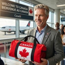 CANADA. Canadese vlag. Patriottisch.  Plunjezak