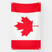 CANADA. Canadese vlag. Patriottische banner (Verticaal)