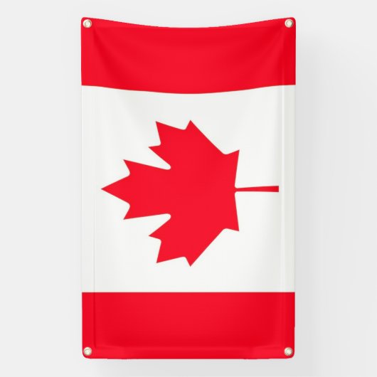 CANADA. Canadese vlag. Patriottische banner (Verticaal)