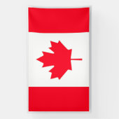 CANADA. Canadese vlag. Patriottische Extra Groot Spandoek (Verticaal)