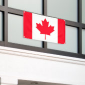 CANADA. Canadese vlag. patriottische vlag Spandoek (Buitenkant Gebouw)