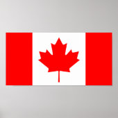 Canada - Canadese vlag Poster (Voorkant)