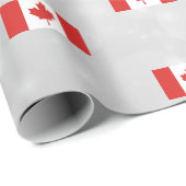 Canada Canadese vlag Red Maple Leaf Cadeaupapier (Rol Hoek)