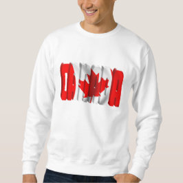CANADA Canadese Vlag Tekst Trui