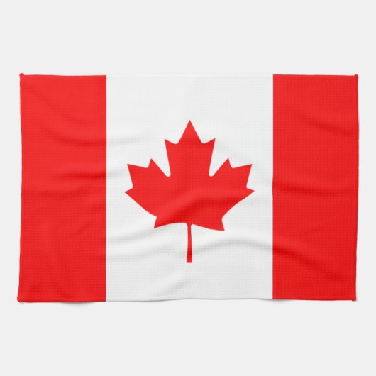 Canada - Canadese vlag Theedoek (Horizontaal)