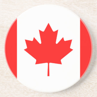 Canada - Canadese vlag Zandsteen Onderzetter