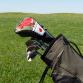 Canada Canadese Vlaggennaam Foto Afbeelding Golfheadcover (Insitu)