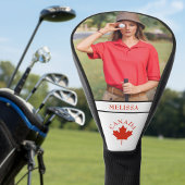 Canada Canadese Vlaggennaam Foto Afbeelding Golfheadcover