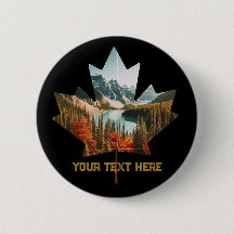 Canada Canadian Flag Custom Photo Text