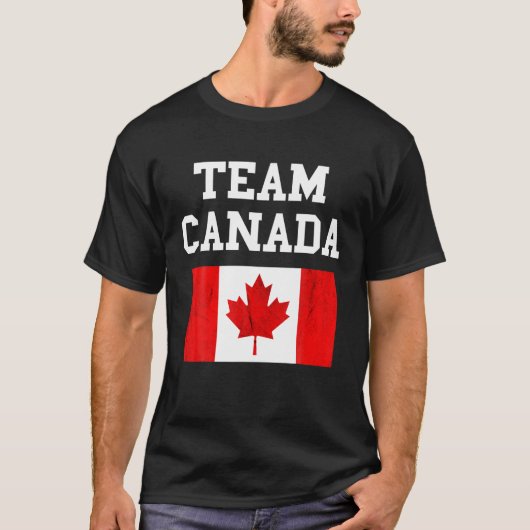Canada Canadian Soccer Team Canadian Roots Canadia T-shirt (Voorkant)