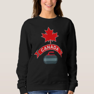 Canada Canadian Team Curling Red White Winter Spor Trui