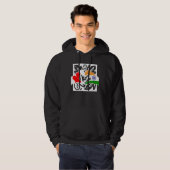 Canada Canadians India Indian Mixed DNA Flag Hoodie (Voorkant volledig)