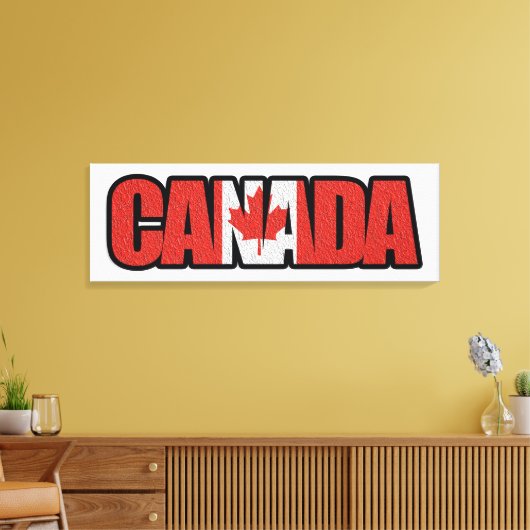Canada Canvas Afdruk (Insitu (Woonkamer))