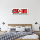 Canada Canvas Afdruk (Insitu (Slaapkamer))
