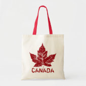 Canada Canvas tas Retro Maple Leaf Enviro-Friendly (Voorkant)