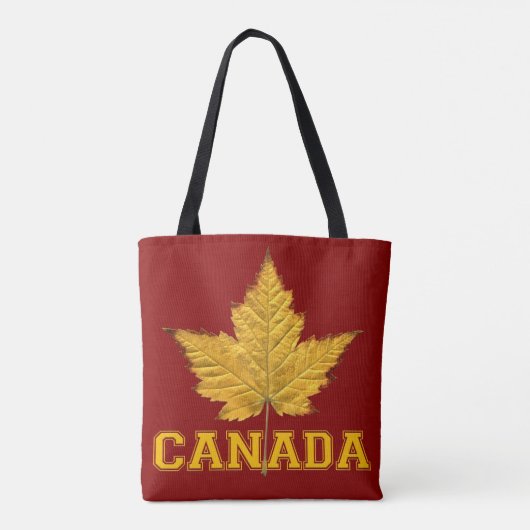 Canada Canvas tassen Canada Varsity Souvenir Bags (Achterkant)