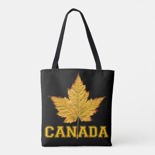 Canada Canvas tassen Canada Varsity Souvenir Bags (Achterkant)